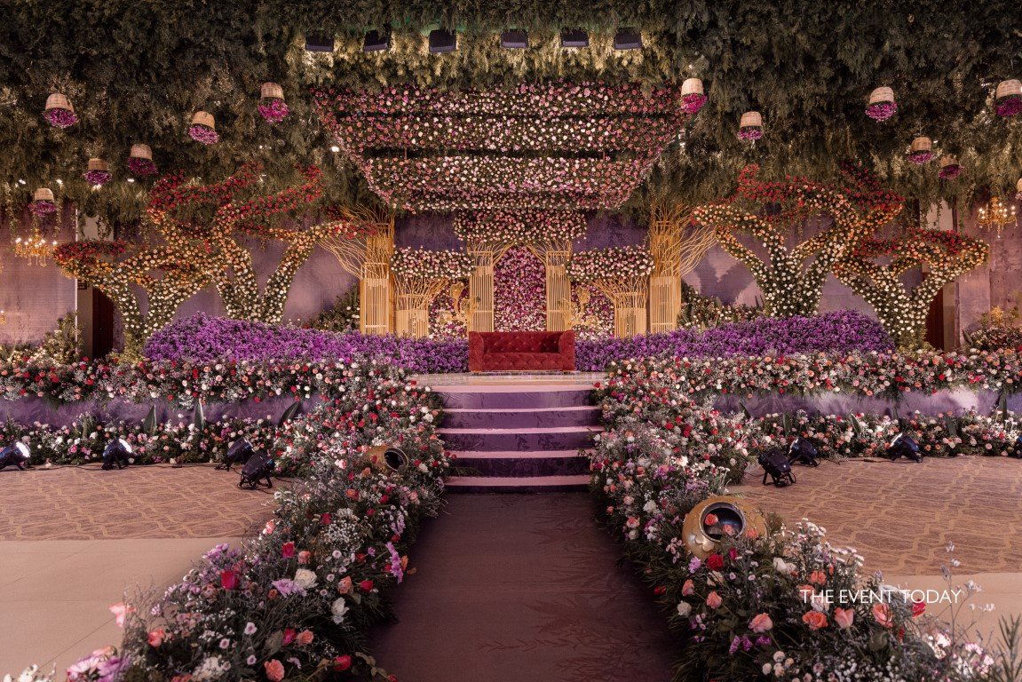 Vidhu Mithilesh Reception Decor-1